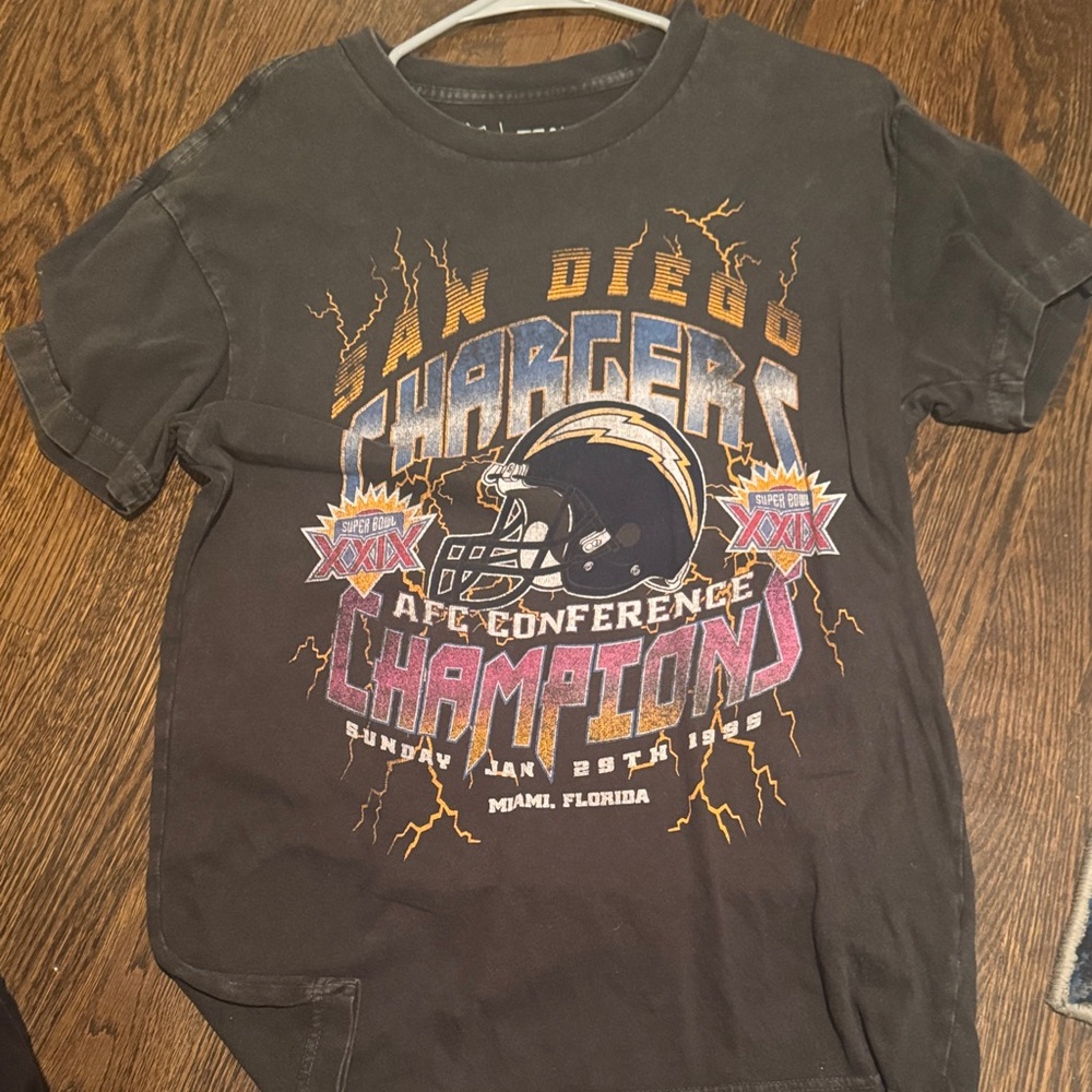 NFL San Diego Chargers Gray Tee
